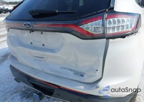 2016 Ford Edge Titanium from USA, damaged, VIN 2FMPK4K95GBC16846